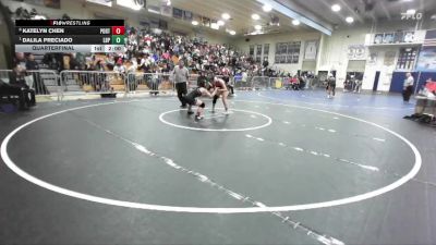 130 lbs Quarterfinal - Dalila Preciado, Poly/Long Beach vs Katelyn Chen, Portola