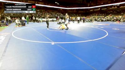 132 Class 4 lbs Semifinal - Caleb Frankenberger, Lafayette (Wildwood) vs Devon Harrison, Liberty