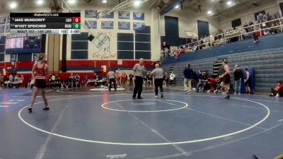 189 lbs Round Of 16 - Jake Mundorff, Ligonier Valley vs Wyatt Speicher, Burgettstown