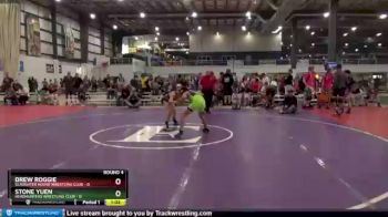 106 lbs Round 4 (6 Team) - Drew Roggie, SLAUGHTER HOUSE WRESTLING CLUB vs Stone Yuen, HEADHUNTERS WRESTLING CLUB