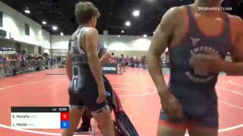 160 kg Prelims - Sam Murphy, Wisconsin vs Justin Hayes, Irmo High School Wrestling