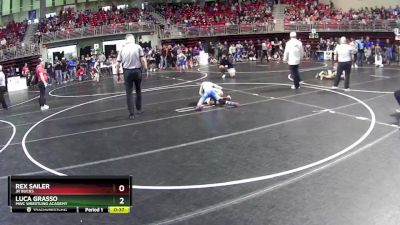 80 lbs Champ. Round 2 - Luca Grasso, MWC Wrestling Academy vs Rex Sailer, Jr Bucks