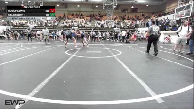 190 lbs Quarterfinal - Rosco Lewis, Shelton Wrestling Academy vs Kaleb Smith, Tulsa Blue T Panthers