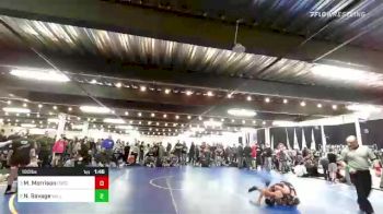 100 lbs Semifinal - Maximus Morrison, Oxford vs Nolan Savage, Williams Valley