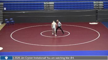 165 lbs Champ. Round 1 - Colin Bridges, Washington & Lee vs Johnny Mauer, Elizabethtown College