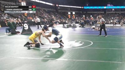157 lbs Consi Of 16 #2 - Nolan Moffett, Gregori (SJ) vs Roman Arakelyan, Birmingham (LA)
