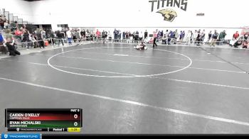 157 lbs Champ. Round 2 - Caiden O`Kelly, Chippewa Falls vs Ryan Michalski, Germantown