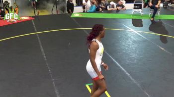 144 lbs 1st Place Match - Amelia Fawcett, Michigan Revolution vs Geraldine Honore, Gladiator Wrestling