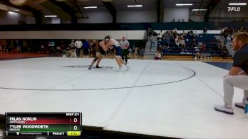 197 lbs Quarterfinal - Tyler Woodworth, Messiah vs Milan Noklin, Unattached