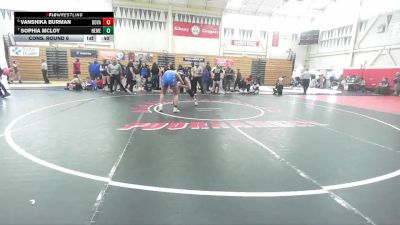 135 lbs Cons. Round 6 - Sophia McLoy, Newark Memorial vs Vanshika Burman, Dougherty Valley