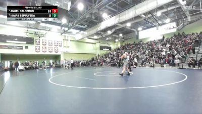 175 lbs Cons. Round 3 - Angel Calderon, BIRMINGHAM vs Isaias Sepulveda, EAGLE ROCK