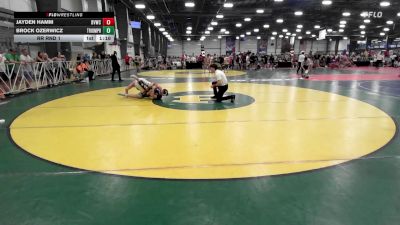 182 lbs Rr Rnd 1 - Jayden Hamm, Buffalo Valley Blue vs Brock Ozerwicz, Triumph Elite