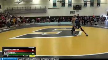 106 lbs Cons. Round 2 - Zaden Seibel, Laramie vs Tanner Johnson, Douglas