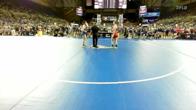 155 lbs Round Of 128 - Alyssia Brown, KS vs Angelina Jiang, CA