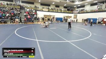 144 lbs Cons. Round 1 - Dyllon Zwiefelhofer, Bloomer vs Joe D`Jock, Luck/Frederic/Grantsburg/Siren