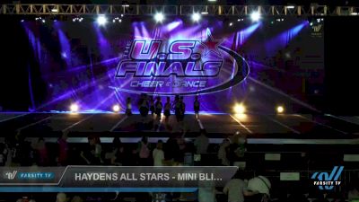 Haydens All Stars - Mini Blizzards [2022 L1.1 Mini - PREP - D2 Day 1] 2022 The U.S. Finals: Atlanta