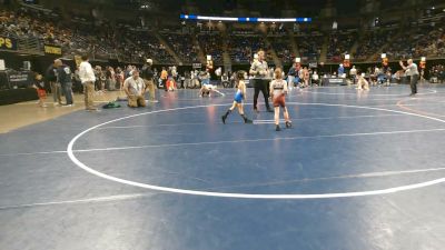 55 lbs Round Of 32 - McKinley Fairman, Punxsutawney vs Elsie Artiles, Laurel