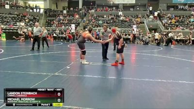 Quarterfinal - Landon Steinbach, Carroll Cardinals vs Michael Morrow, Ironhawk Wrestling Academy IA