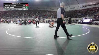 B5A-106 lbs Cons. Semi - Tristan Peters, Claremore vs Sonny Hicks, Coweta