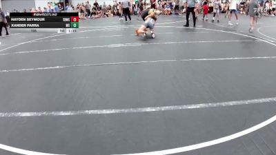 105 lbs Round 4 (6 Team) - Xander Parra, Wrecking Crew vs Hayden Seymour, TDWC