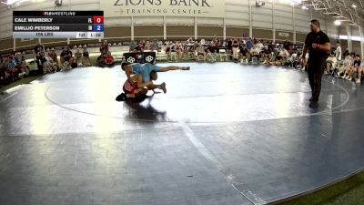 106 lbs Cale Wimberly, Florida vs Emillio Peterson, Idaho