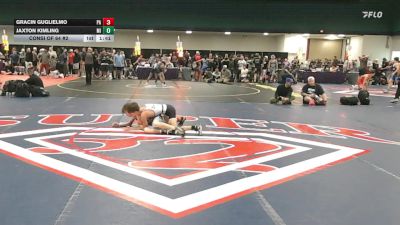 106 lbs Consi Of 64 #2 - Gracin Guglielmo, PA vs Jaxton Kimling, MI