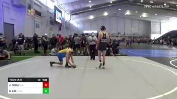 132 lbs Round Of 32 - Jeremy Delap, Punisher vs Garrett Lee, Oakdale