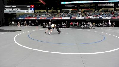 160 lbs Quarterfinal - Latifah McBryde, Life vs Darby Weidl, Ottawa