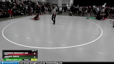 135 lbs Cons. Round 2 - Kaydence Reinhardt-Sado, Hawaii vs Arianna Garcia, Florida