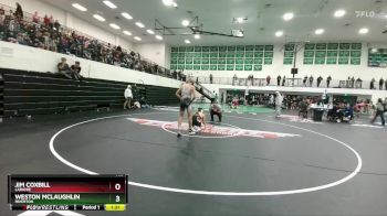 165 lbs Champ. Round 2 - Jim Coxbill, Laramie vs Weston McLaughlin, Riverton