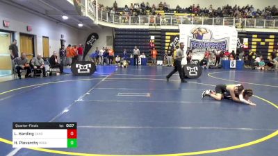 105 lbs Quarterfinal - Liam Harding, Canon-McMillan vs Hayden Piovarchy, Rogue