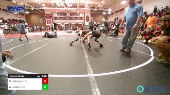 70 lbs Quarterfinal - Michael Robison, Sperry Wrestling Club vs Walker Lewis, Dark Cloud Wrestling Club