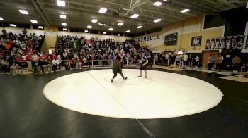 285 lbs Quarterfinal - Andrew Shubert, Southington vs Keonta Crawford, Enfield