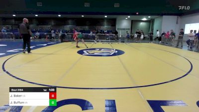 113 lbs Consi Of 32 #2 - Jack Baker, CA vs Jacob Buffum, VA