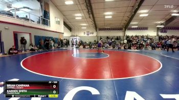 120 lbs Champ. Round 1 - Brian Campana, Campbell County vs Kaeden Smith, Tongue River