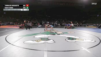 4A/3A/2A/1A Girls 120 1st Place Match - Emmalee Brissette, Oakridge Girls vs Macy Dunn, Nyssa Girls