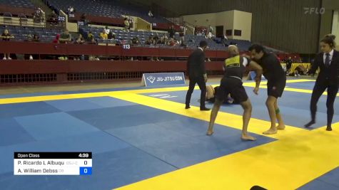 Paulo Ricardo L Albuquerque vs Antonio William Debss 2024 Pan IBJJF Jiu-Jitsu No-Gi Championship