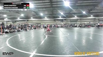 135 lbs Consi Of 16 #2 - Drake Sheffield, Threestyle vs Kingston Stricker, SWAT