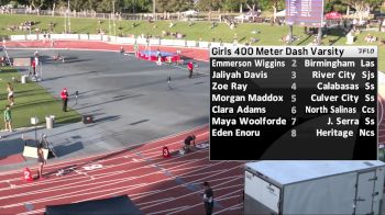 High School Girls' 400m Varsity, Semi-Finals 2