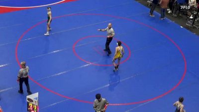 110 lbs Consi Of 4 - Gabriel Schuchert, Norwin vs Jake Sparks, Connellsville