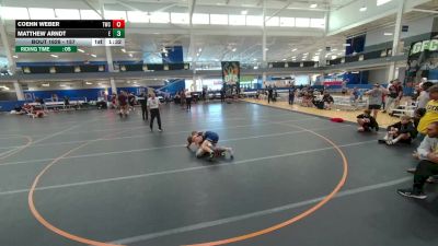 157 lbs Semifinal - Matthew Arndt, Unattached vs Coehn Weber, Tiger Wrestling Club