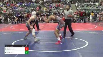 144 lbs Round Of 16 - Diego Ibarra, Carson Bulldog Wrestling Club vs Roper Furr, Yuba Sutter Combat