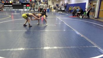 102 lbs 3rd Place - Noah Ford, Quest W.C. vs Austin Alex, SHWA