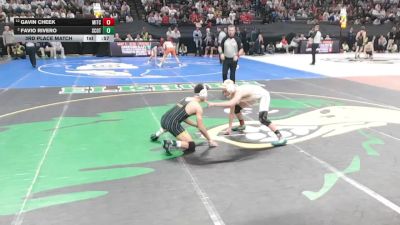 3rd Place Match - Gavin Cheek, Mitchell vs Favio Rivero, Scotus Central Catholic
