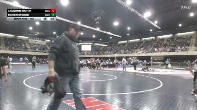 108 lbs Semifinal - Cameron Martin, York vs Dorien Stroud, Parkville