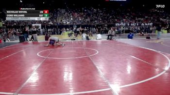150 lbs Champ. Round 2 - Nicholas Wetzel, Lewiston vs Cord Williams, Blackfoot