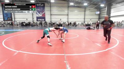 120 lbs Round Of 128 - Nathan Jones, NC vs Jackson Stocker, SC