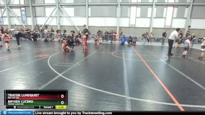 52-53 lbs Round 1 - Traysik Lundquist, Big Cat WC vs Brysen Lucero, Moses Lake WC