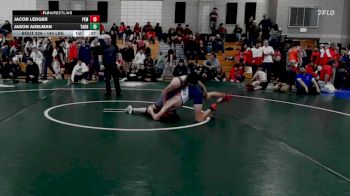 144 lbs Consi Of 16 #1 - Jacob Ledger, Pembroke vs Jason Adelman, Taunton