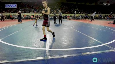 76 lbs Quarterfinal - Kameryn Allison, Pocola Youth Wrestling vs Graham Sandoval, Cowboy Wrestling Club